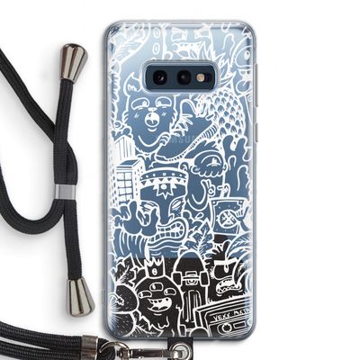 Vexx Mixtape #2: Samsung Galaxy S10e Transparant Hoesje met koord