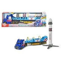 Vrachtwagen Met Oplegger Met Raket Battery Operated - thumbnail