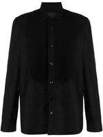 Philipp Plein chemise à plastron plissé - Noir - thumbnail