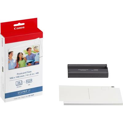 Canon KP-36IP Postcard-size 10x15cm Inkt/Papier-set