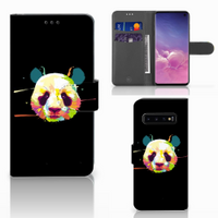 Samsung Galaxy S10 Leuk Hoesje Panda Color - thumbnail