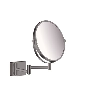 Hansgrohe Scheerspiegel AddStoris Geborsteld Zwart Chroom