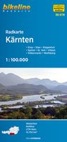 Fietskaart RK-KTN Bikeline Radkarte Kärnten - Karinthie | Esterbauer - thumbnail