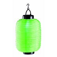 Groene solar lampion 35 cm