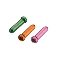 JAGWIRE Cable tips - brake or shift (30pcs each) - cash green / tango orange / pink