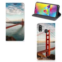 Samsung Galaxy M20 | Book Cover | Golden Gate Bridge