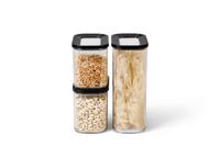 Starterset Mepal bewaardozen Modula 3-delig zwart