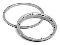 Heavy duty wheel bead lock rings (silver/2pcs)