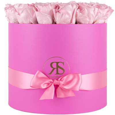 Flowerbox longlife Ciara strawberry satin Flowerbox longlife Ciara strawberry satin