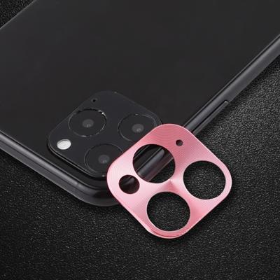 Voor iPhone 11 Pro Achteruitrij camera lens beschermende lens film kleine witte doos (roze)