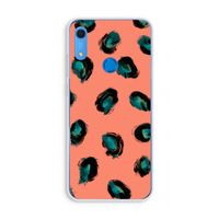 Pink Cheetah: Huawei Y6s Transparant Hoesje
