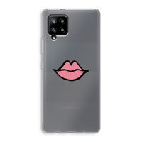 Kusje: Samsung Galaxy A42 5G Transparant Hoesje