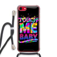 Touch Me: iPhone SE 2020 Transparant Hoesje met koord