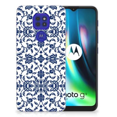 Motorola Moto G9 Play | E7 Plus | TPU Case | Flower Blue