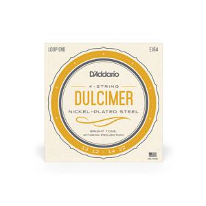 D'Addario EJ64 snaar voor muziekinstrumenten 4 stuk(s) Staal Dulcimer