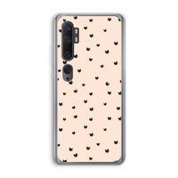 Kleine kattenkopjes: Xiaomi Mi Note 10 Pro Transparant Hoesje