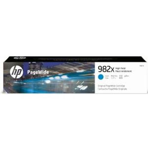 HP Originele 982X cyaan high-capacity PageWide cartridge