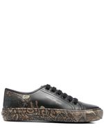 Ferragamo baskets Borg Cubic à lacets - Noir