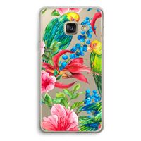 Papegaaien: Samsung A3 (2017) Transparant Hoesje