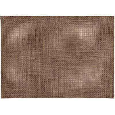 Tafel Placemats jute bruin - geweven/gevlochten - 45 x 30 cm - Onderleggers - Tafel dekken