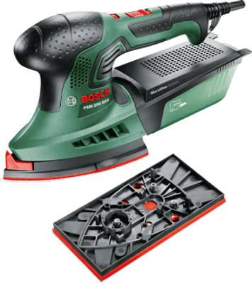 Bosch Groen PSM 200 AES Multischuurmachine | 2 in 1 - 06033B6000