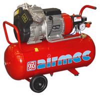 Airmec KZ 350-30 Mobiele olievrije zuigercompressor | 350 l/min  - 564035030 - thumbnail