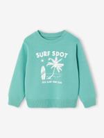Fantasie sweater voor jongens groen