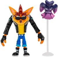 Crash Bandicoot - Biker Crash With Akano Mask Figure Crash Bandicoot - Biker Crash With Akano Mask Figure