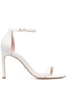 Stuart Weitzman sandales Nudistsong 100 mm - Blanc