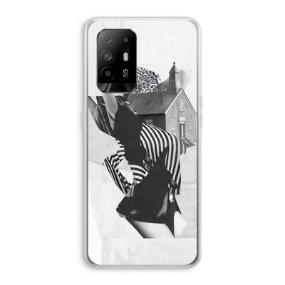 House: Oppo A95 5G Transparant Hoesje
