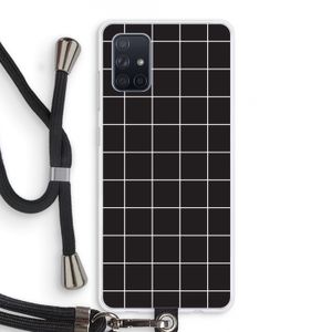 Rooster 2: Samsung Galaxy A71 Transparant Hoesje met koord