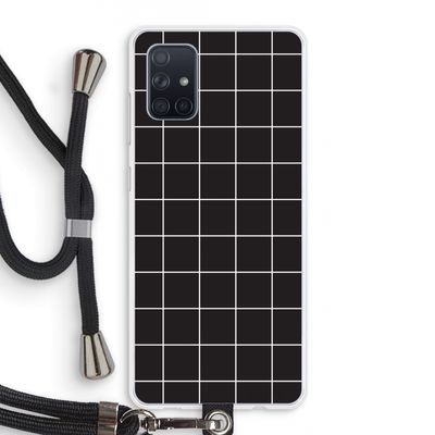 Rooster 2: Samsung Galaxy A71 Transparant Hoesje met koord