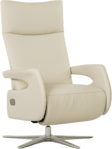 Leren relaxfauteuil Vibe - Echt leer, Modern, Comfortabel en kies uit meer dan 150+ kleuren - Ontdek de Vele Leersoorten en Kleuren bij ShopX