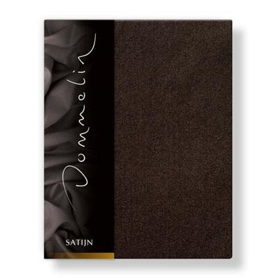 Dommelin Dommelin Hoeslaken Uni Satijn 300TC 575 Choco 90x210/30