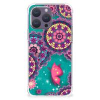 iPhone 15 Pro Max Back Cover Cirkels en Vlinders