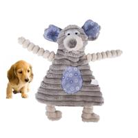 Huisdier pluche vocale speelgoed kat en hond bijten slijtage kleine en middelgrote huisdier Toy Supplies (gestreepte rat)