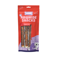 Braaaf Rawhide Twister Eend (3 st.) - 25 cm