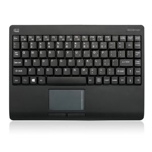 Adesso WKB-4110UB toetsenbord RF Draadloos QWERTY Amerikaans Engels Zwart