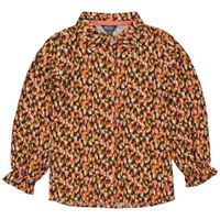 Quapi Meisjes blouse - Thais - AOP Multi stippen - thumbnail