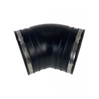 Air Aqua Flexibele Rubber Vijverbocht 45° - 160mm, Makkelijk te Installeren, Duurzaam Materiaal