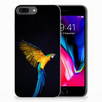 Apple iPhone 7 Plus | 8 Plus | TPU Hoesje | Papegaai
