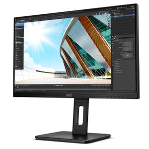 AOC Q24P2Q LED display 60,5 cm (23.8") 2560 x 1440 Pixels Quad HD Zwart