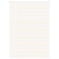 VidaXL Zebra blind marmer beige 160x230 cm stofbreedte 155,9 cm polyester