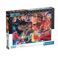Clementoni Puzzel One Piece Luffy vs Kaido 1000 Stukjes Clementoni Puzzel One Piece Luffy vs Kaido 1000 Stukjes