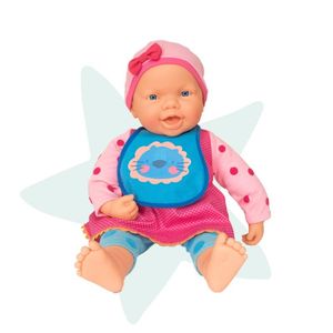 Falca interactieve babypop 48 cm multicolor