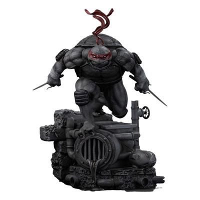 Teenage Mutant Ninja Turtles Art Scale Statue 1/10 Raphael Black and White Variant 26 cm heo exclusive