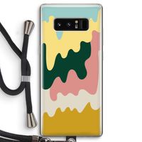 Baar B: Samsung Galaxy Note 8 Transparant Hoesje met koord