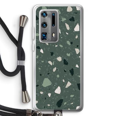 Terrazzo N°19: Huawei P40 Pro Plus Transparant Hoesje met koord