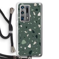Terrazzo N°19: Huawei P40 Pro Plus Transparant Hoesje met koord