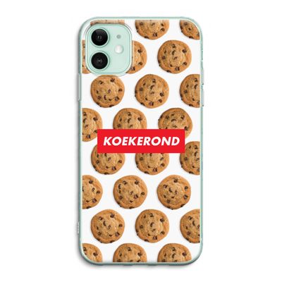 Koekerond: iPhone 11 Transparant Hoesje